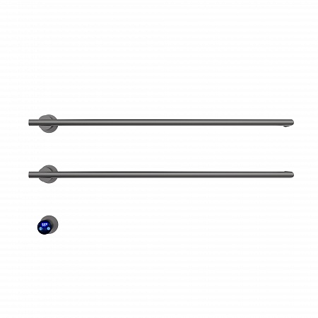 Рондо П2 350х760 электро Полотенцесушитель TERMINUS Оружейная сталь Рубцовск - фото 3