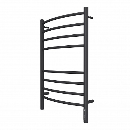 Классик П8 500х800 электро КС ЧЕРНЫЙ МУАР Полотенцесушитель TERMINUS Рубцовск - фото 1