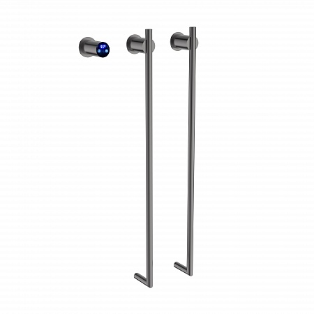 Рондо П2 350х760 электро Полотенцесушитель TERMINUS Оружейная сталь Рубцовск - фото 1