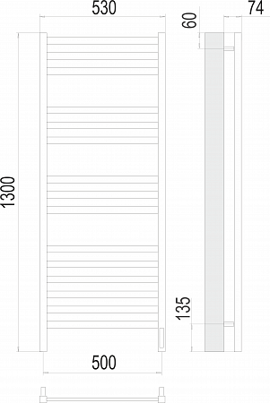 Енисей П15 500х1300 электро Полотенцесушитель TERMINUS Рубцовск - фото 3 Енисей П15 500х1300 электро Полотенцесушитель TERMINUS Рубцовск - фото 3