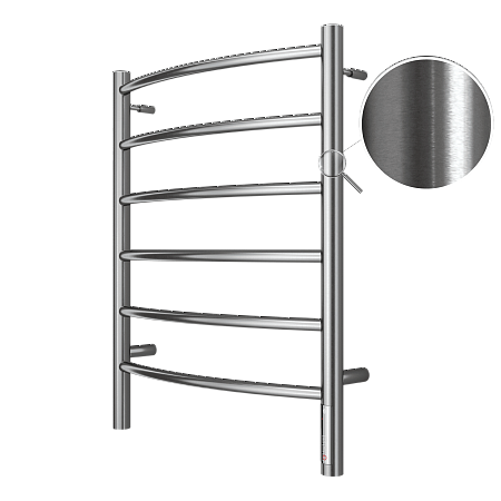 Классик П6 500х650 Электро Полотенцесушитель TERMINUS Сатин Рубцовск - фото 3