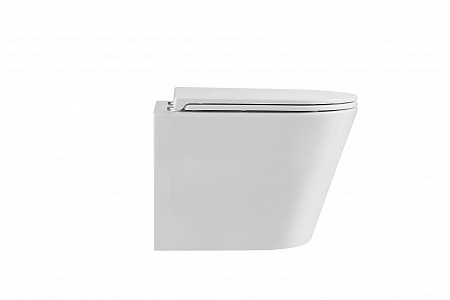 Подвесной унитаз безободковый Terminus Классик S 515х355 белый Рубцовск - фото 4