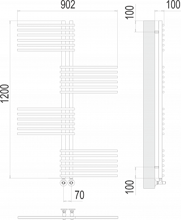 Европа П24 70х1200 Полотенцесушитель TERMINUS Рубцовск - фото 3 Европа П24 70х1200 Полотенцесушитель TERMINUS Рубцовск - фото 3