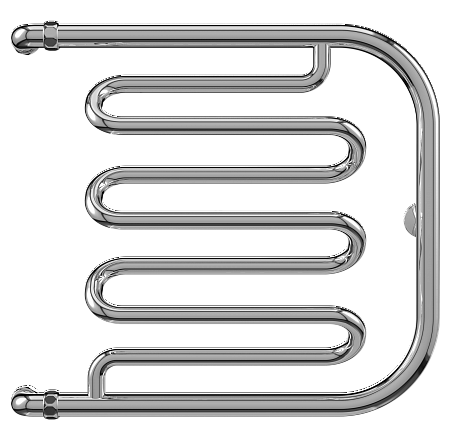 Фокстрот-Лиана AISI 600х500 Полотенцесушитель  TERMINUS Рубцовск - фото 2