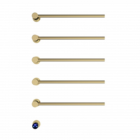 Аккорд П5 500х800 электро Полотенцесушитель TERMINUS Брашированное золото Рубцовск - фото 2 Аккорд П5 500х800 электро Полотенцесушитель TERMINUS Брашированное золото Рубцовск - фото 2