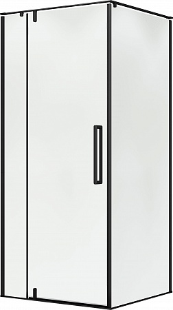 Душевой уголок распашной Terminus Альба 03 900х900х2200  квадрат чёрный Рубцовск - фото 1