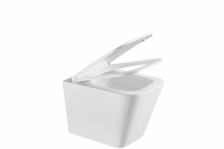 Подвесной унитаз безободковый Terminus Ватикан 490х340 белый Рубцовск - фото 9