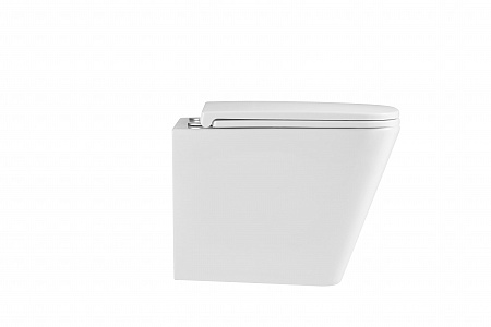 Подвесной унитаз безободковый Terminus Ватикан 490х340 белый Рубцовск - фото 6