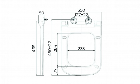 Сиденье для унитаза Terminus Ното цвет белый Рубцовск - фото 7