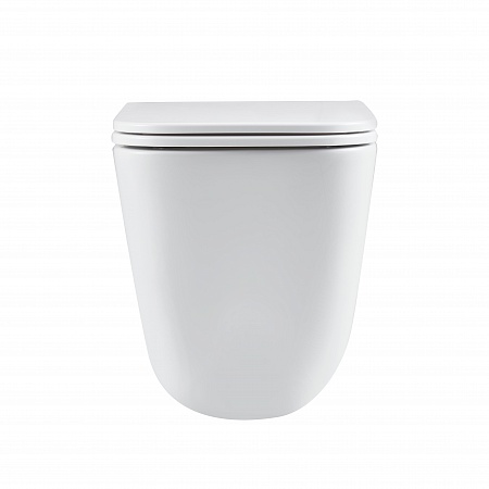 Подвесной унитаз безободковый Terminus Ватикан Монолит 490х340 белый Рубцовск - фото 6