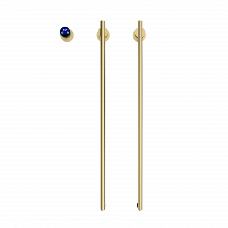 Рондо П2 350х760 электро Полотенцесушитель TERMINUS Брашированное золото Рубцовск - фото 2 Рондо П2 350х760 электро Полотенцесушитель TERMINUS Брашированное золото Рубцовск - фото 2