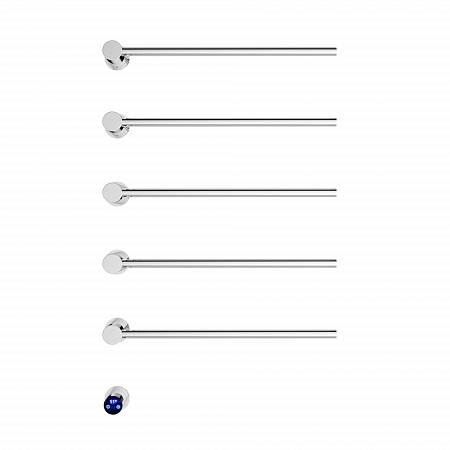 Аккорд П5 500х800 электро Полотенцесушитель TERMINUS Нержавеющая сталь Рубцовск - фото 2