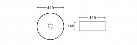 Раковина накладная Terminus Аврора 410х410х140 Рубцовск - фото 4 Раковина накладная Terminus Аврора 410х410х140 Рубцовск - фото 4