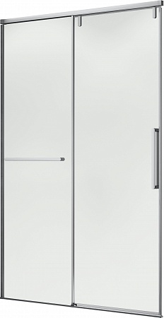 Душевая дверь в нишу слайдер Terminus Альба 01 1400х2200  хром Рубцовск - фото 1