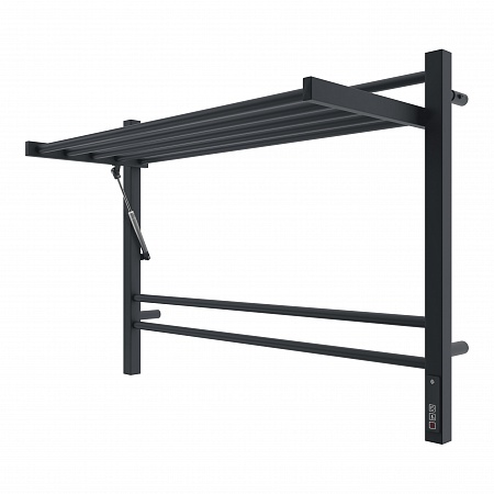 Горизонт П8 800х600 электро КС ЧЕРНЫЙ МУАР Полотенцесушитель TERMINUS Рубцовск - фото 1