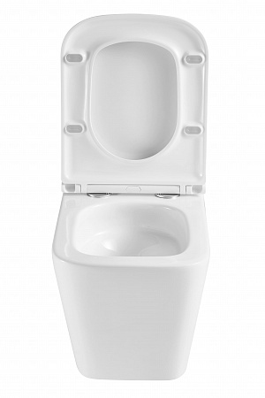 Подвесной унитаз безободковый Terminus Ватикан 490х340 белый Рубцовск - фото 7