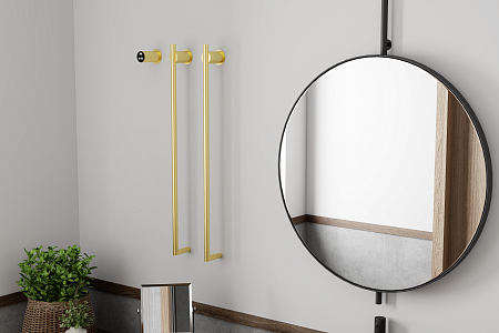 Рондо П2 350х760 электро Полотенцесушитель TERMINUS Брашированное золото Рубцовск - фото 6 Рондо П2 350х760 электро Полотенцесушитель TERMINUS Брашированное золото Рубцовск - фото 6