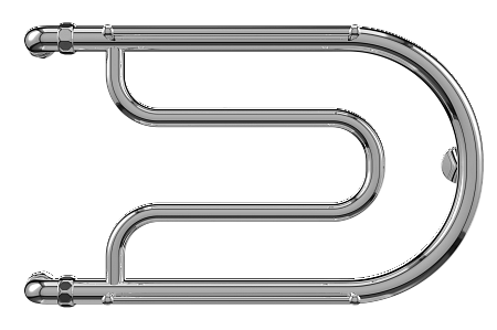Фокстрот AISI 32х2 320х600 Полотенцесушитель  TERMINUS Рубцовск - фото 2