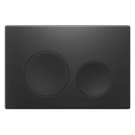 Клавиша смыва для инсталляции Terminus Классик кнопка круг цвет воронёная сталь Рубцовск - фото 1