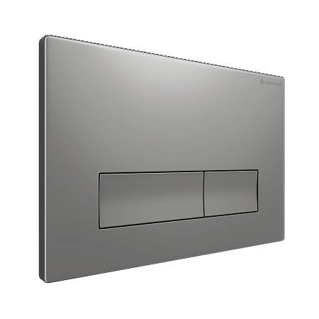 Клавиша смыва для инсталляции Terminus Классик кнопка прямоугольник цвет матовый хром Рубцовск - фото 2 Клавиша смыва для инсталляции Terminus Классик кнопка прямоугольник цвет матовый хром Рубцовск - фото 2