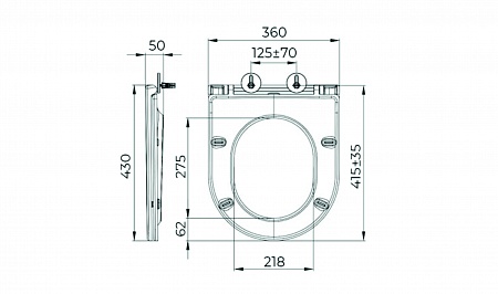 Сиденье для унитаза Terminus Аврора цвет белый Рубцовск - фото 7 Сиденье для унитаза Terminus Аврора цвет белый Рубцовск - фото 7